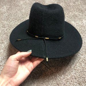 MY BASIC wide brim panama hat